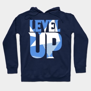 Level Up Polar blue Sneaker Hoodie